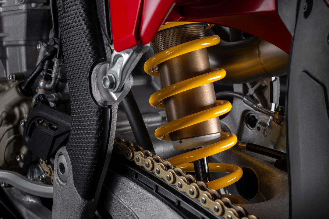 Factory rear suspension and drivetrain